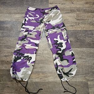 ROTHCO BDU Ultra Violet Paratrooper Pants Women Size Medium